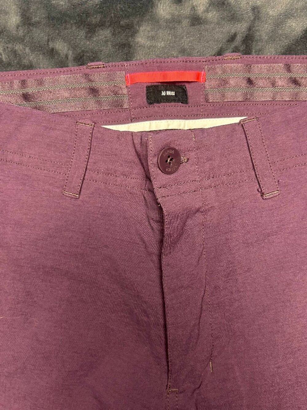 Rapha Randonnee Shorts Men’S 30 Waist Purple Nylon Blend Casual Cycling Short